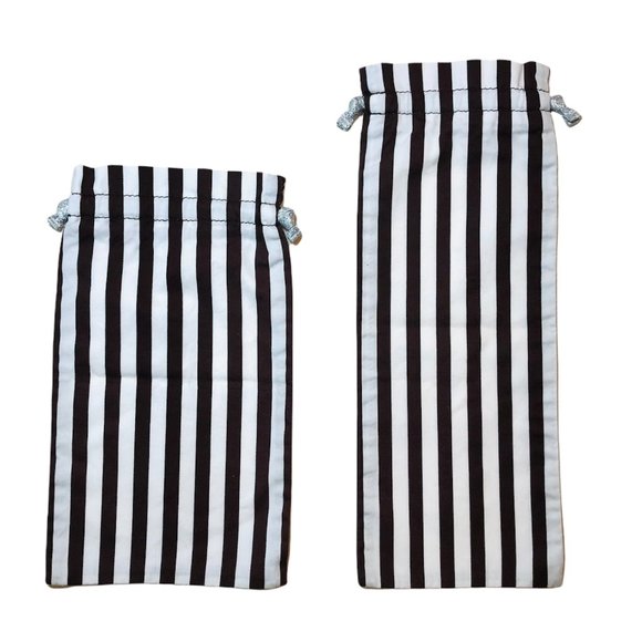 Henri Bendel Signature Stripes dust bags Duo - Picture 2 of 2
